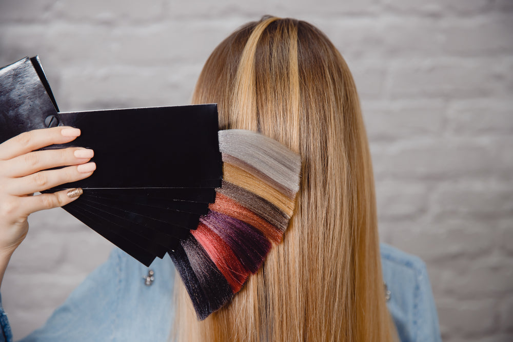 Coloured_Hair_Palette_shown_on_Client_Head