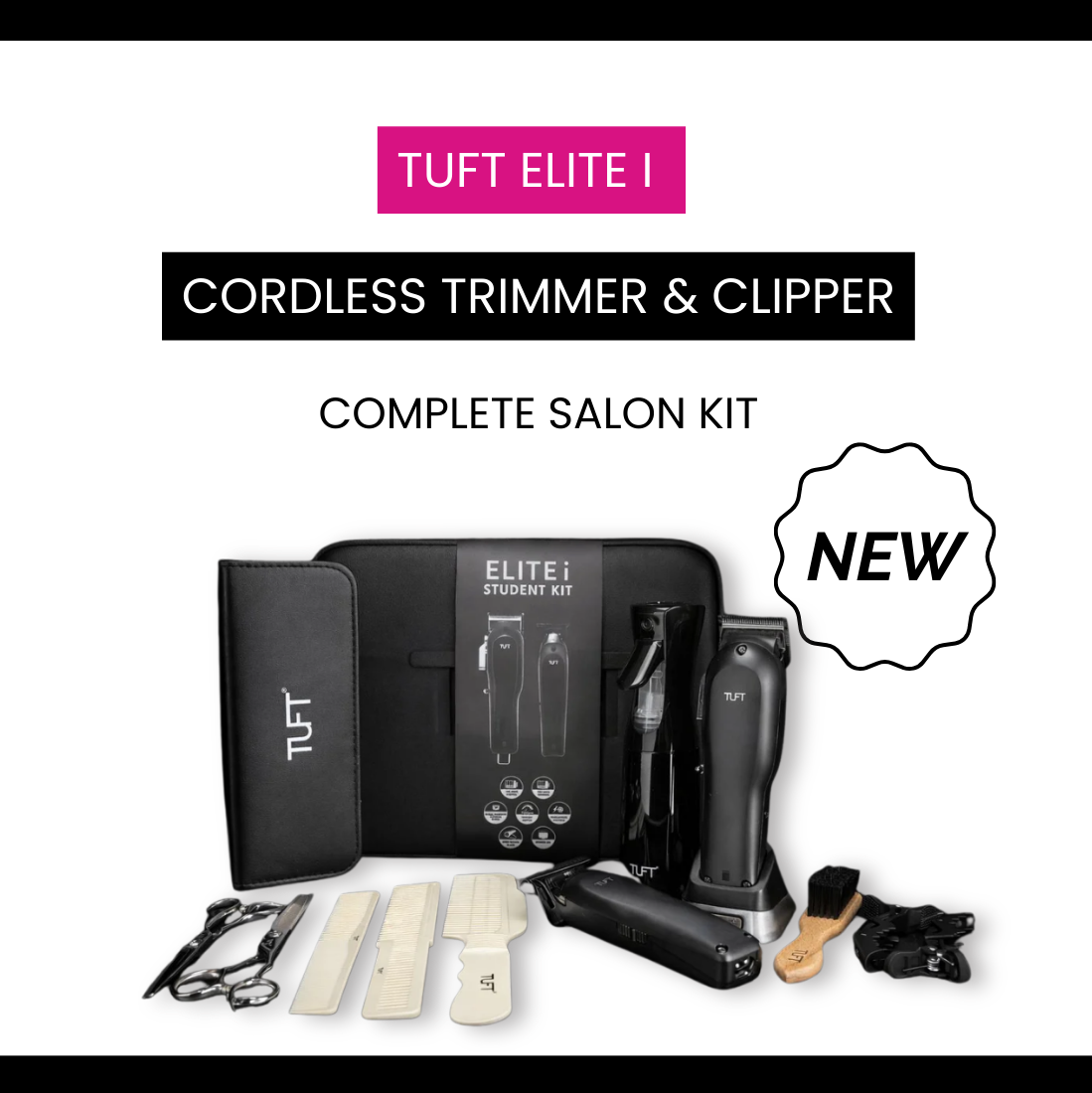 New Barber Products at Hair & Beauty Kingdom: The Latest TUFT & Caliber Tools