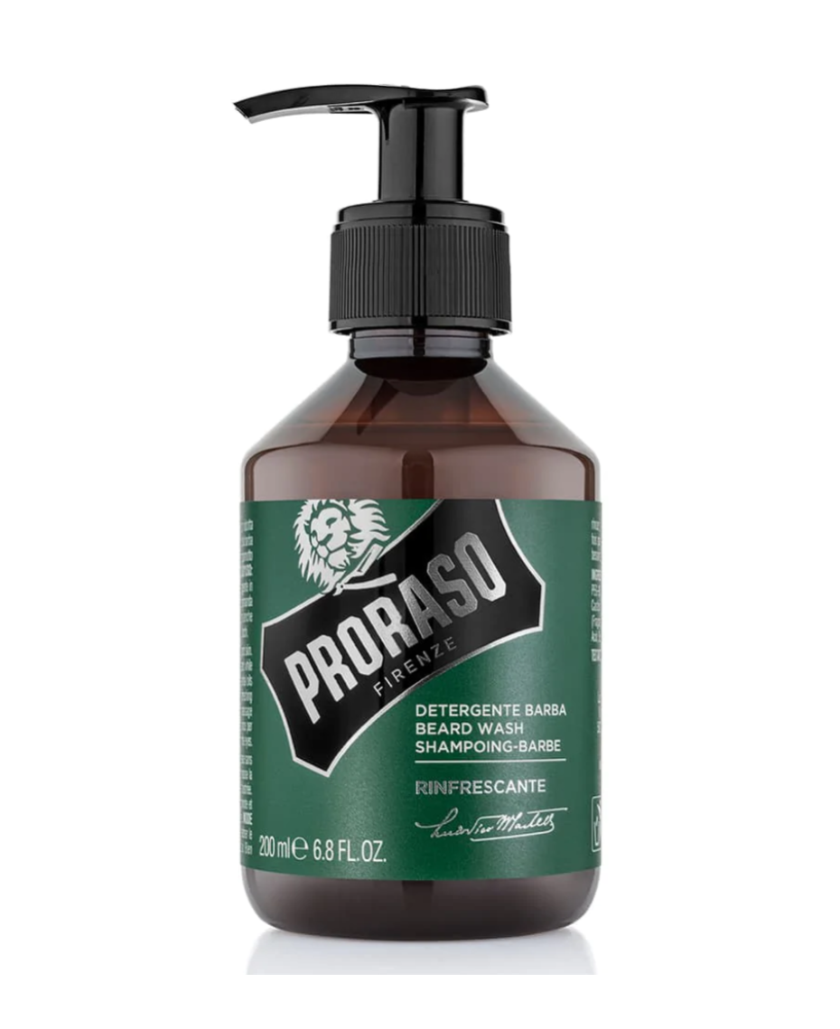 Proraso Beard Wash Eucalyptus and Menthol 200ml Beard - Moustache Care Proraso