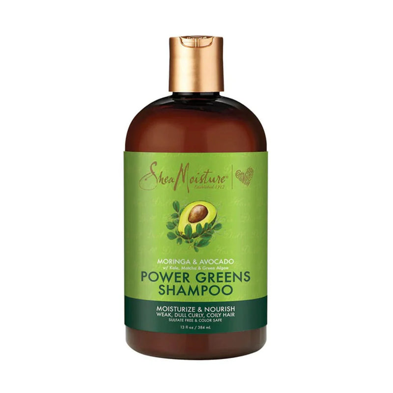 Shea Moisture Moringa & Avocado Power Green Shampoo 384ml