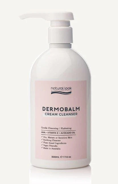 Natural Look Immaculate Dermobalm Cream Facial Cleanser 500g Facial Products Natural Look