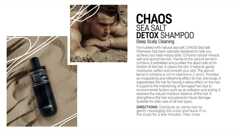 Immortal NYC Chaos Sea Salt Detox Shampoo 400ml