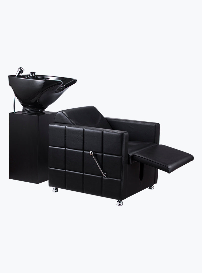 Karma Complete Shampoo Unit Wangaratta Black With Black Deep Basin 0304012201 Shampoo Units Karma