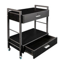 Karma Bakewell 2 Beauty Trolley 2 Draw 08030101 - Black Retail Karma