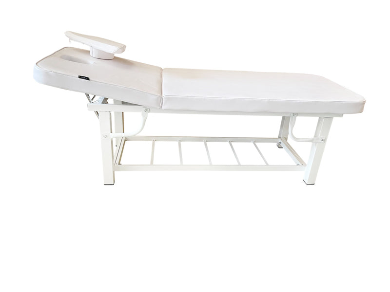 Karma Napier Beauty Bed Massage Table 09050410 - White Karma