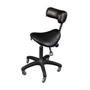 Karma Davenport Saddle Stool Black 07060101 Retail Karma