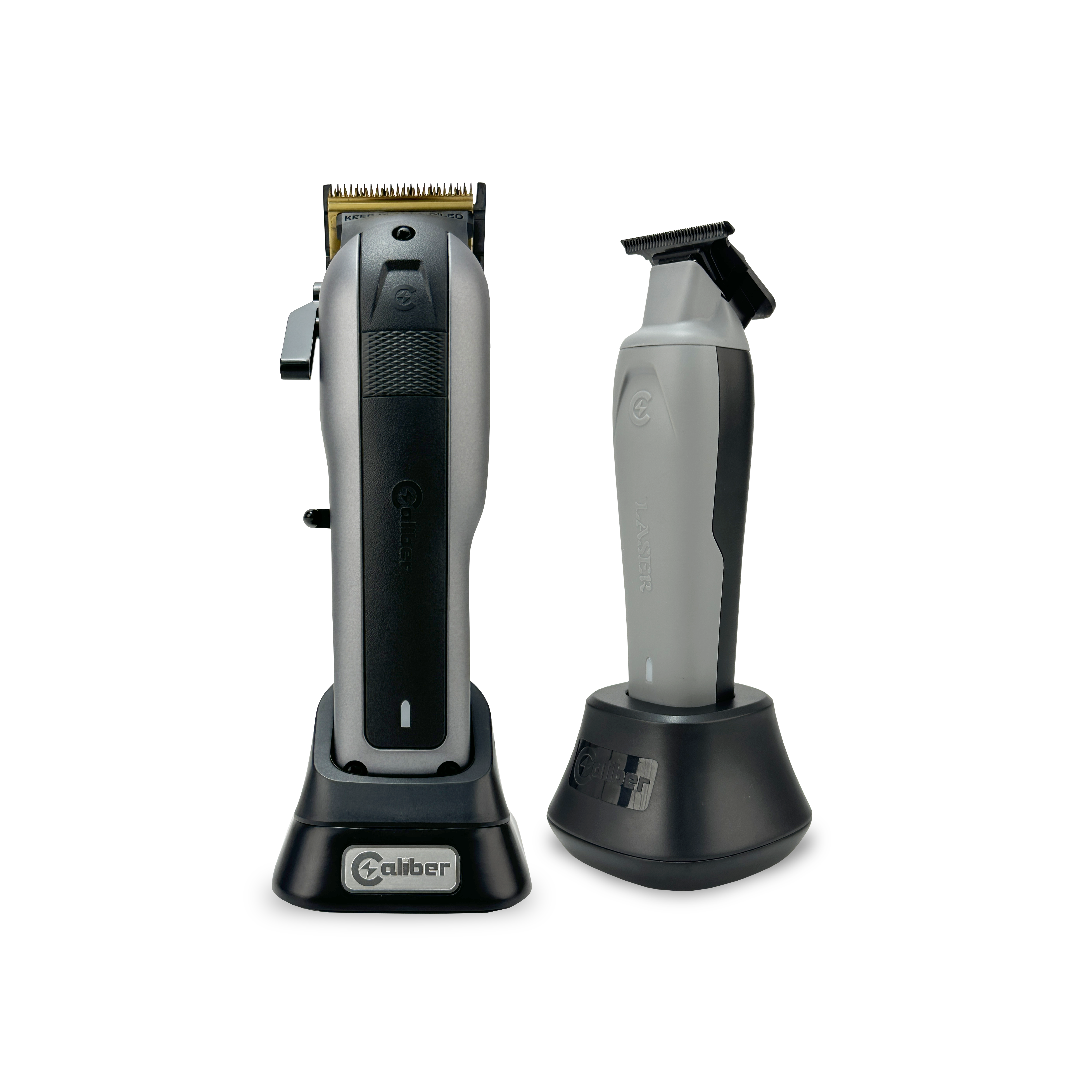Caliber 10mm S and Laser Trimmer Essential Clipper Trimmer Duo Set Clipper Caliber
