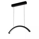 Karma LED 28" Ceiling Mounted Lamp Black 010901 Ring Lights & Moon Lights Karma