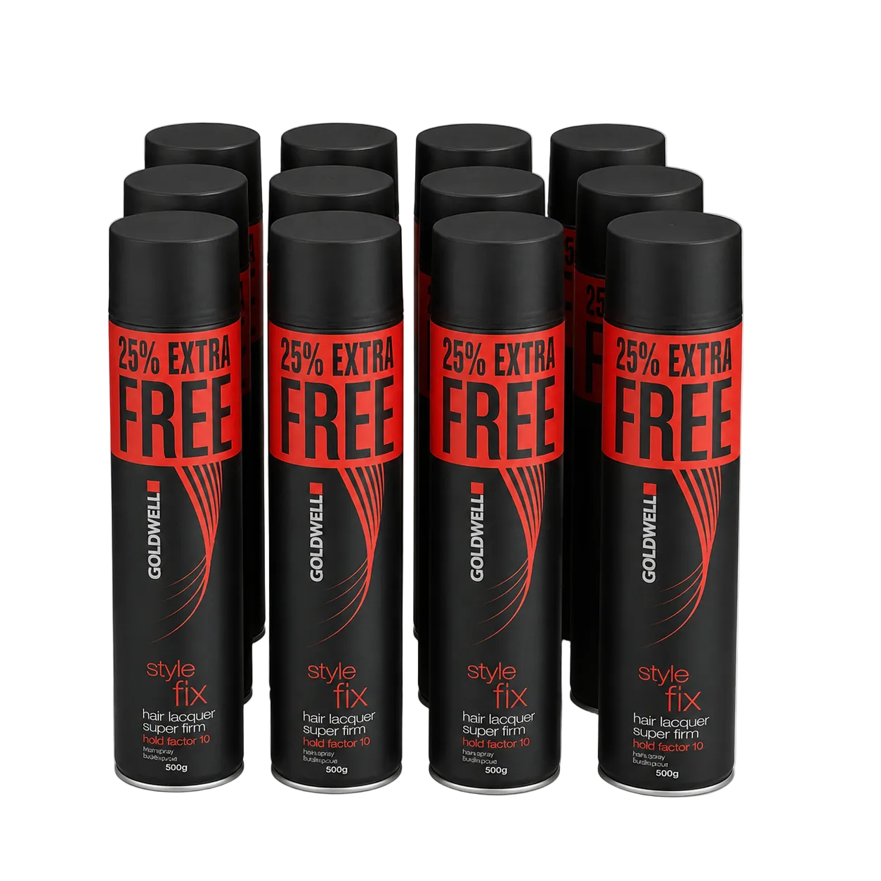 12x Goldwell Hair Lacquer Super Firm Hairspray 500g - Carton Deal