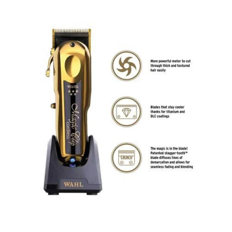 Wahl Professional 5 Star Cordless Gold Magic Clipper