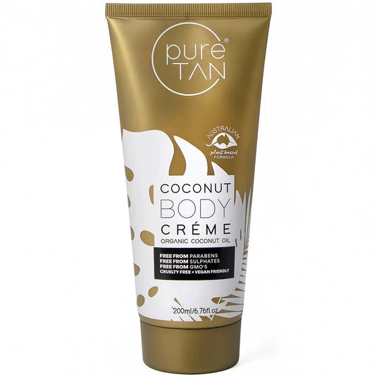 Puretan Coconut Body Crème 200ml Tanning Puretan