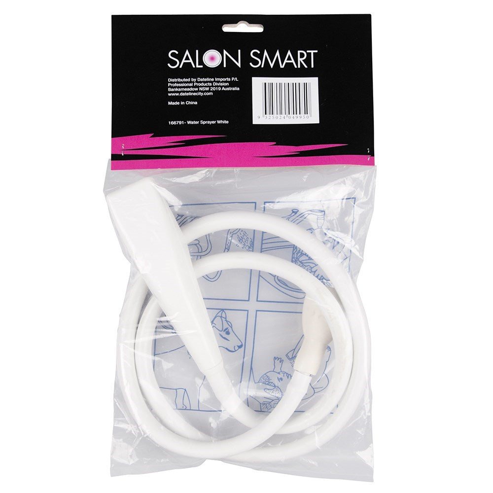 Salon Smart Deluxe White Shower Spray With Hose Salon Furniture Accessories Salon Smart