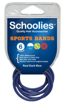 Schoolies SC481 Sports Bands 6pc Real Dark Blue Retail Schoolies