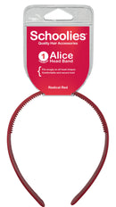 Schoolies SC510 Alice Head Band Radical Red Retail Schoolies