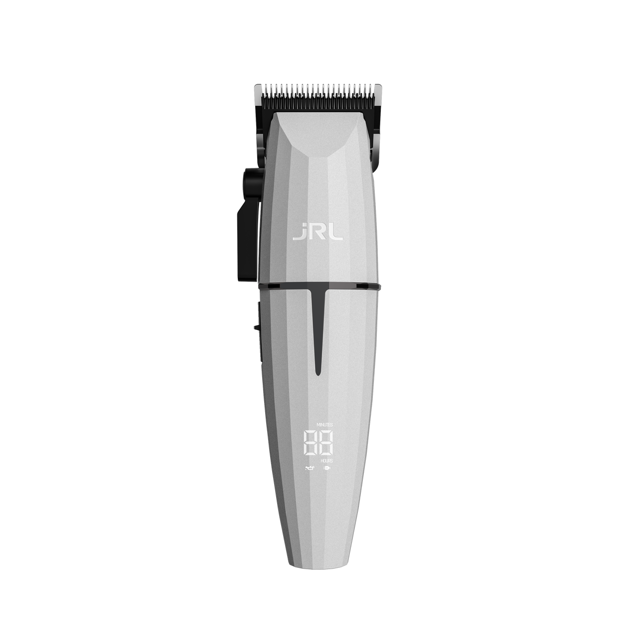 JRL Onyx White Ghost 3 Professional Clipper Trimmer Hair Dryer and Foil Quad Kit Clipper/Trimmer/Foil Shaver Duo JRL