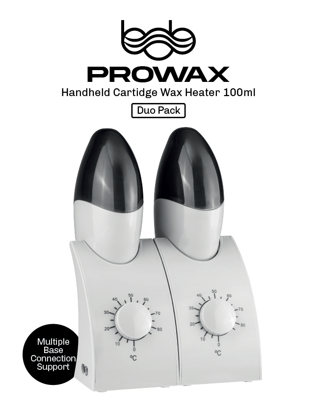 BOB Prowax Handheld Cartridge Wax Heater 100ml Duo Pack