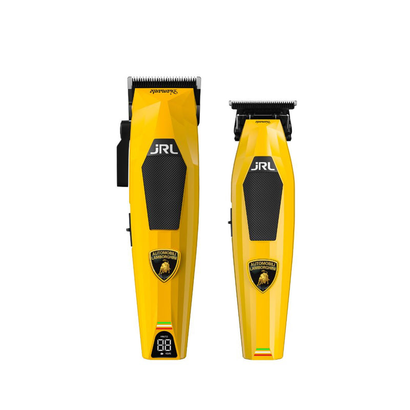JRL x Lamborghini Diamante Clipper & Trimmer | Yellow Clipper/Trimmer/Foil Shaver Duo JRL