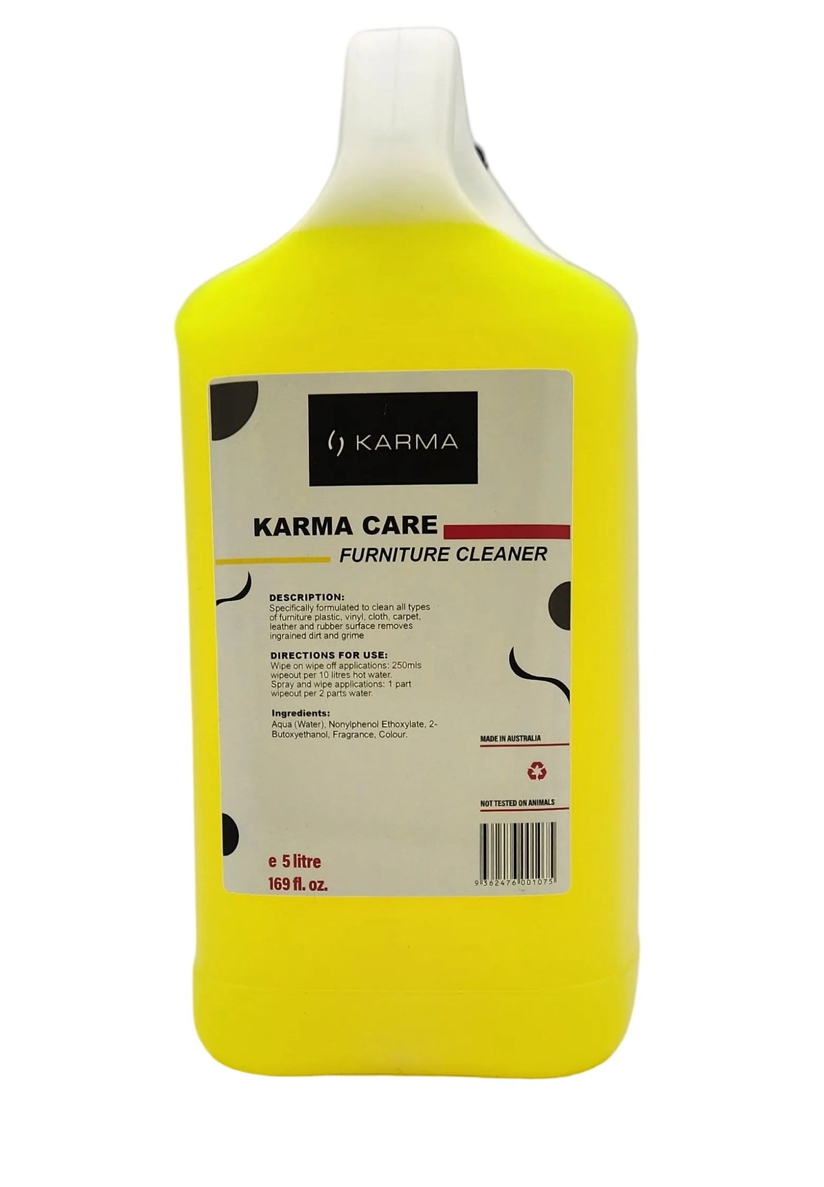 Karma Care Furniture Cleaner 5L – Professional Salon Furniture Cleaning Spray
