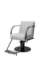 Karma Gosford Salon Chair Dark Grey/Black 02152001 Retail Karma
