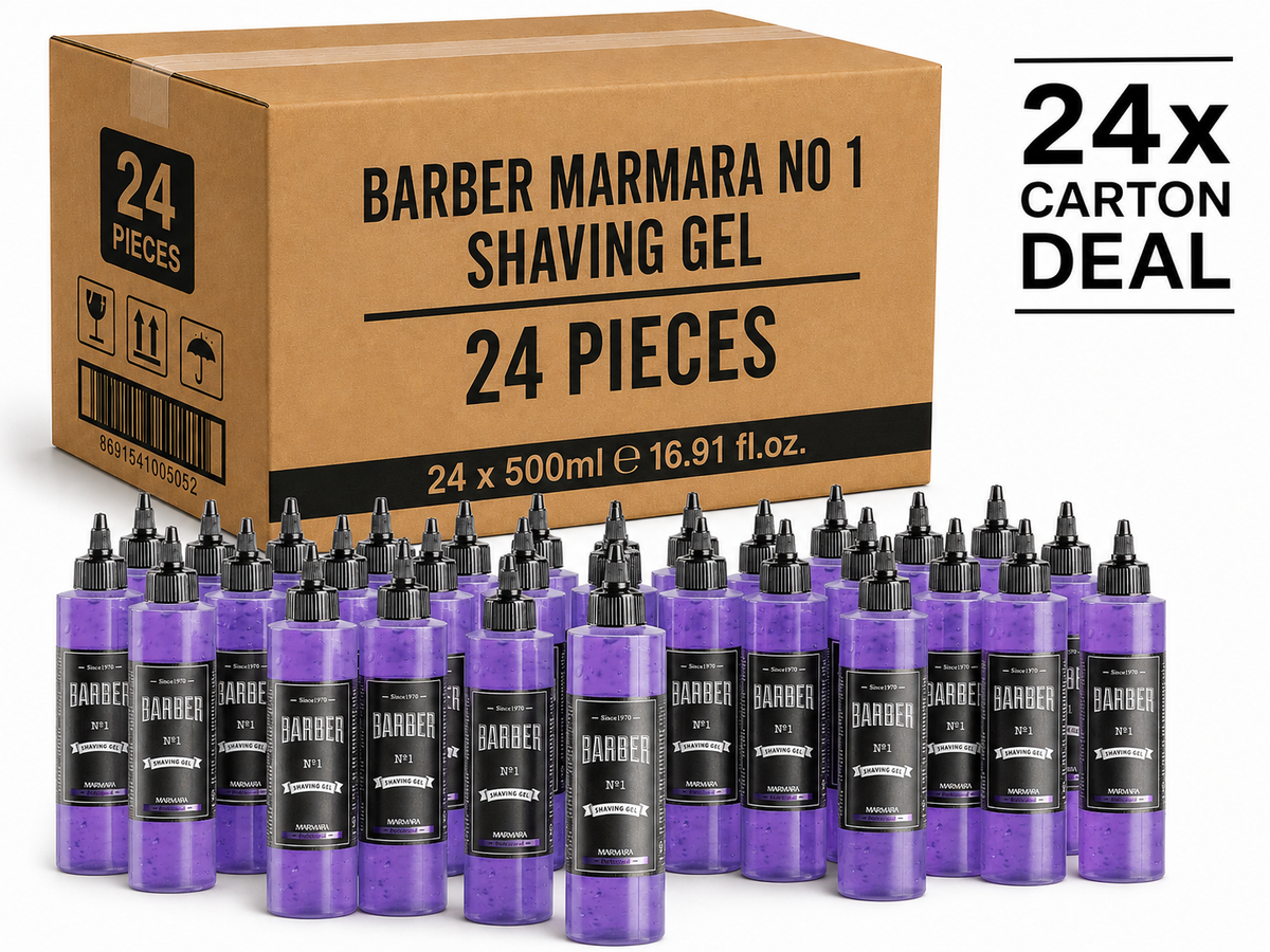 24x Barber Marmara Squeeze Shaving Gel No. 1 250ml Shaving Products Barber Marmara