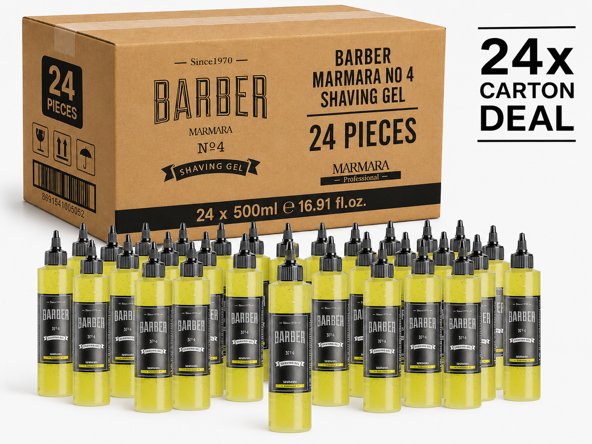 24x Barber Marmara Squeeze Shaving Gel No. 4 250ml Shaving Products Barber Marmara