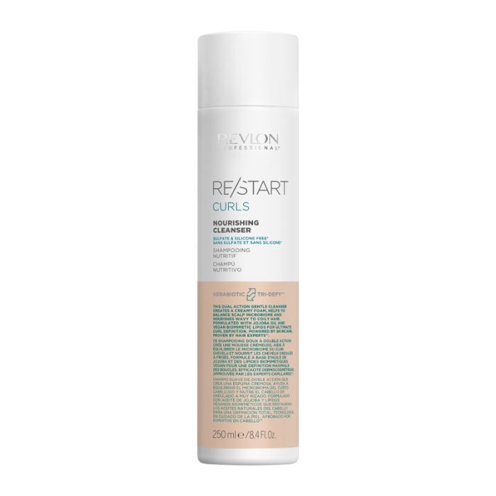 Revlon Restart Curls Nourishing Cleanser 250ml Hair And Beauty Kingdom