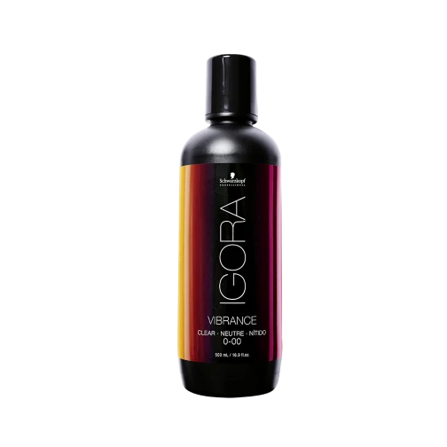 Schwarzkopf Professional Igora Vibrance Demi Permanent Hair Colour 500ml - 0-00 Clear