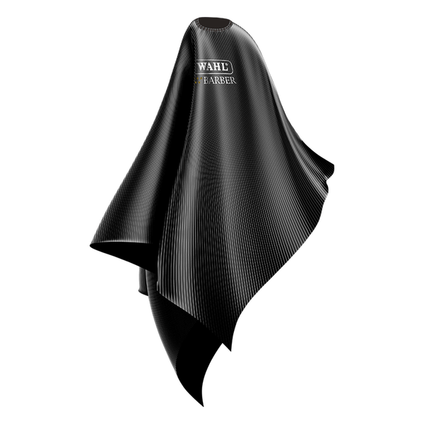 Wahl 5 Star Black Pinstripe Cape Capes Wahl