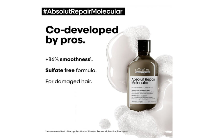 Loreal Absolut Repair Molecular Shampoo 300ml