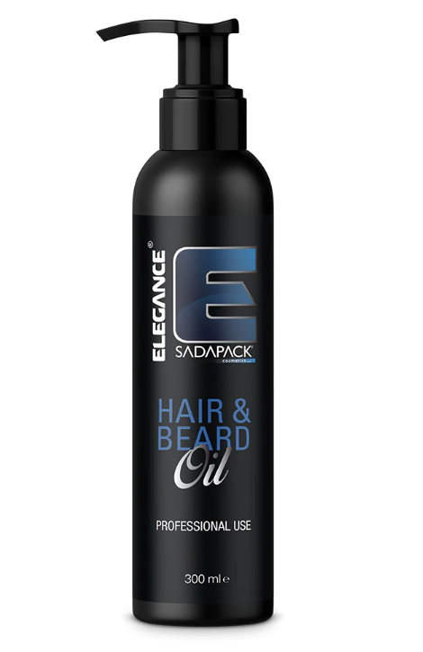 Hair and Beard Oil Elegance 300ml Beard - Moustache Care Elegance