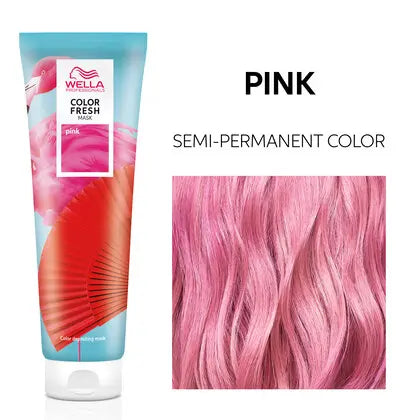 Wella Color Fresh Mask Semi-Permanent Colour 150ml - Pink