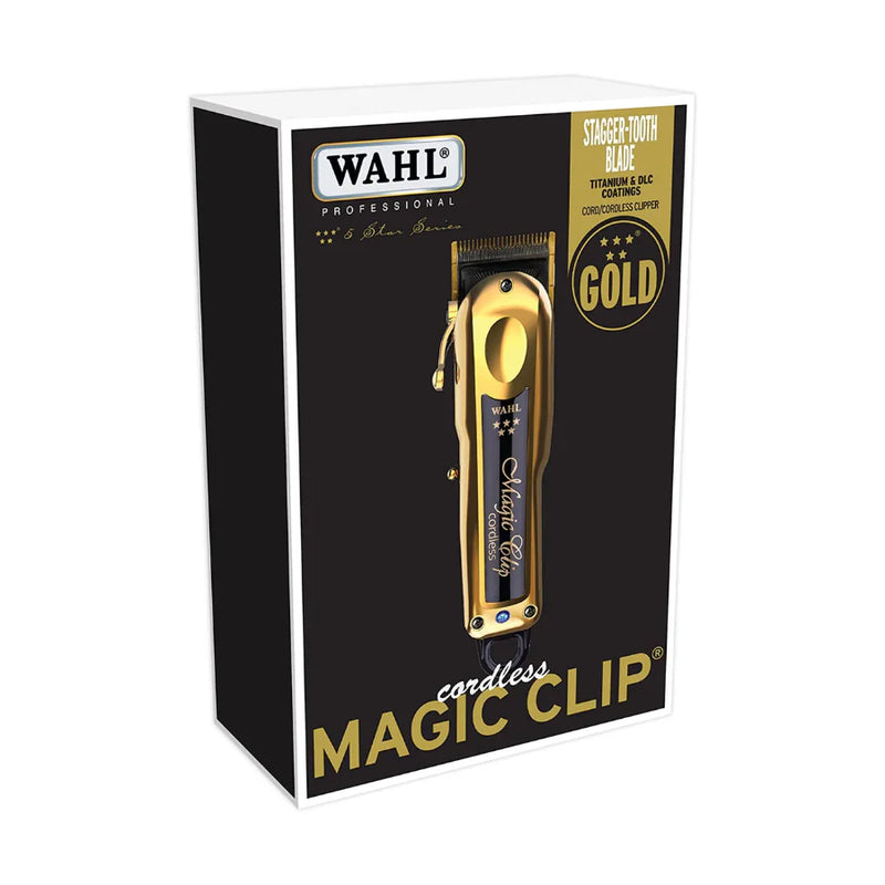 Wahl Professional 5 Star Cordless Gold Magic Clipper Clipper Wahl