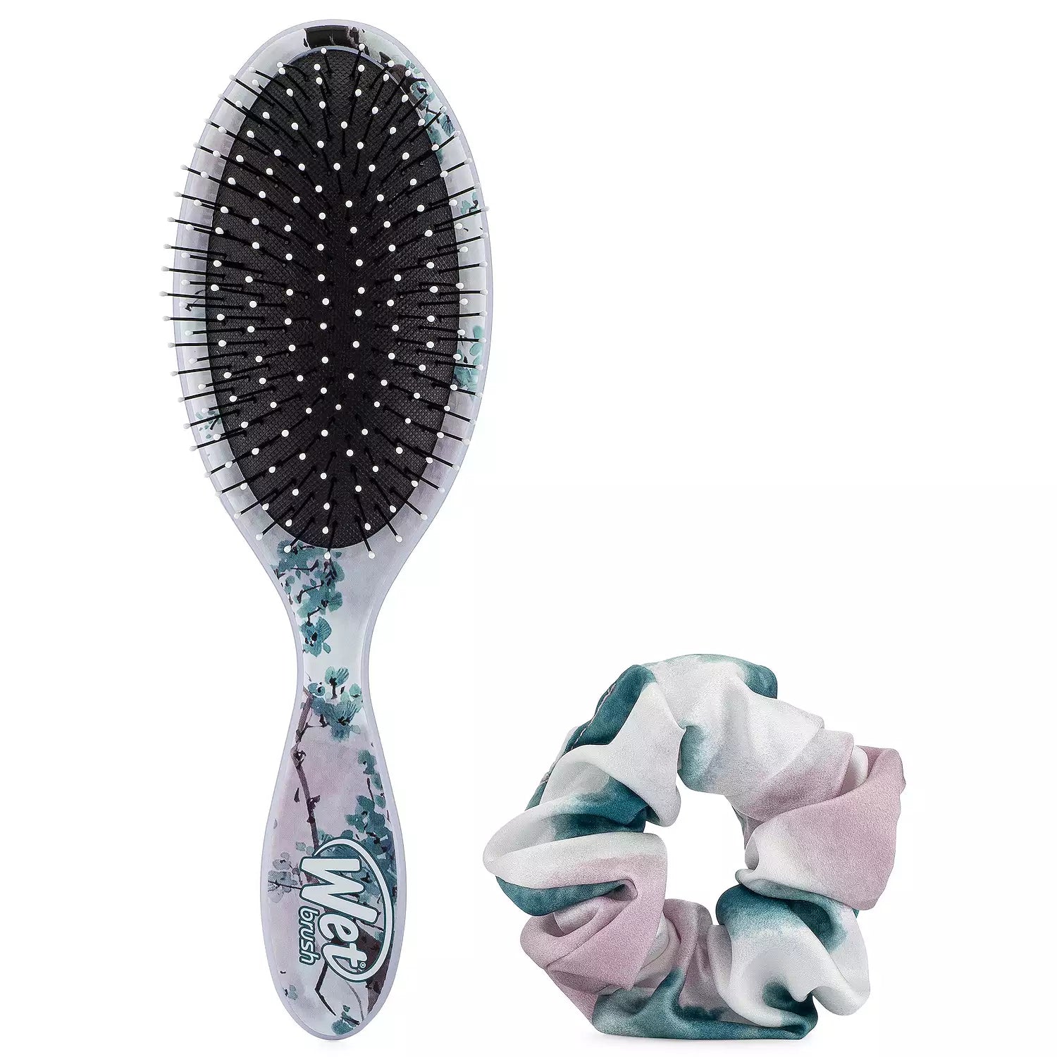 Wet Brush Floral Garden Accessory Kit Hair Brush Wet Brush