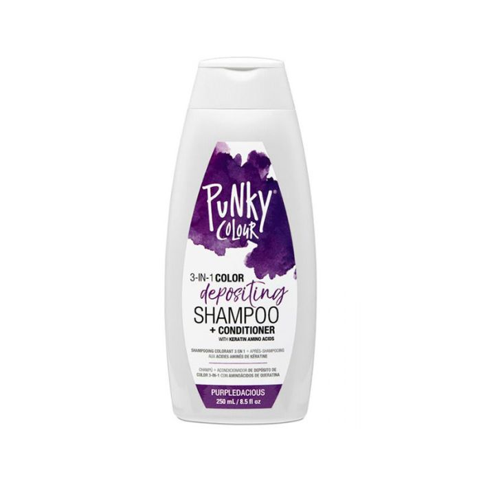 Punky 3 in1 Colour Shampoo and Conditioner Purpledacious 250ml Shampoo/Conditioner Punky