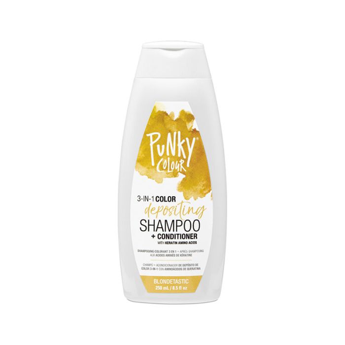 Punky 3 in1 Colour Shampoo and Conditioner Blondetastic 250ml Colouring Shampoo/Conditioner Punky