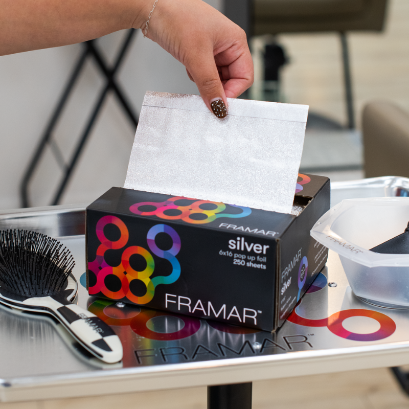 Framar 6x16 Pop Ups Silver 250 Sheets Foil Framar