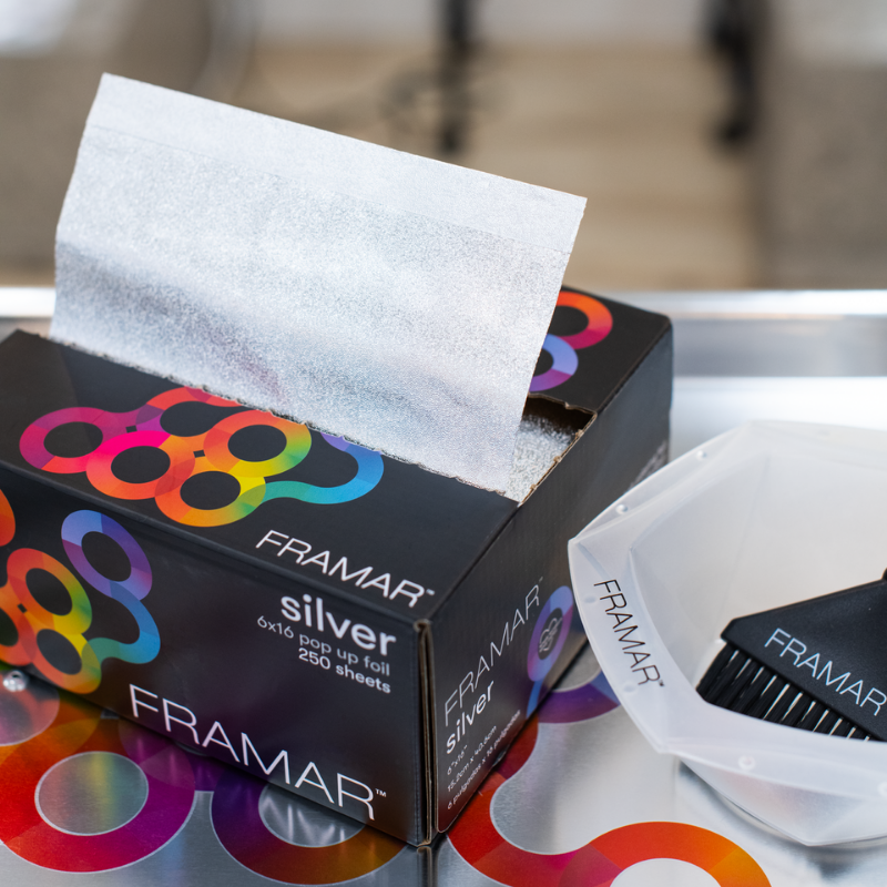 Framar 6x16 Pop Ups Silver 250 Sheets Foil Framar
