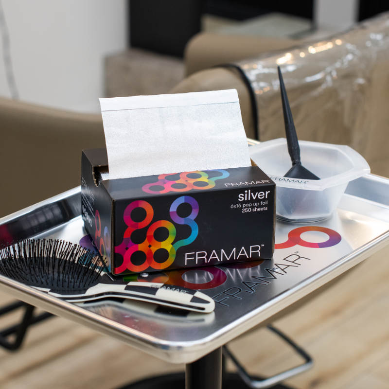 Framar 6x16 Pop Ups Silver 250 Sheets Foil Framar