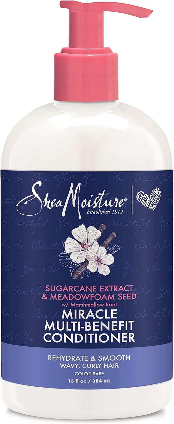 Shea Moisture Sugarcane & Meadowfoam Seed Miracle Multi-Benefit Conditioner 384ml