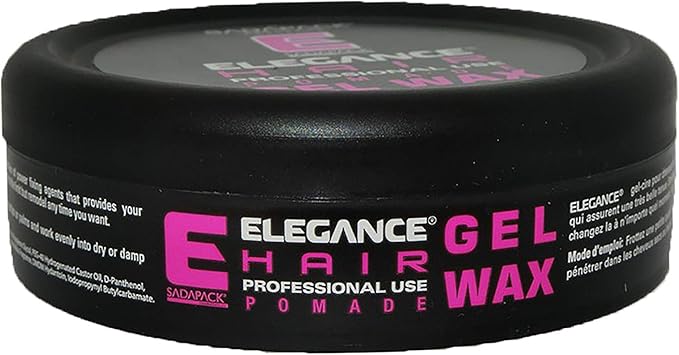 Elegance Gel Wax Pink 140g Hair Wax Elegance