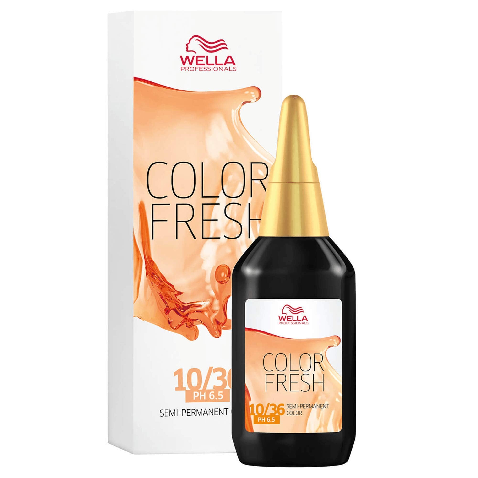 Wella Color Fresh Semi-Permanent Colour 75ml - 10/36 Lightest Gold Violet Blonde