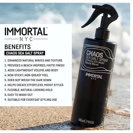 Immortal NYC Chaos Sea Salt Spray 400ml