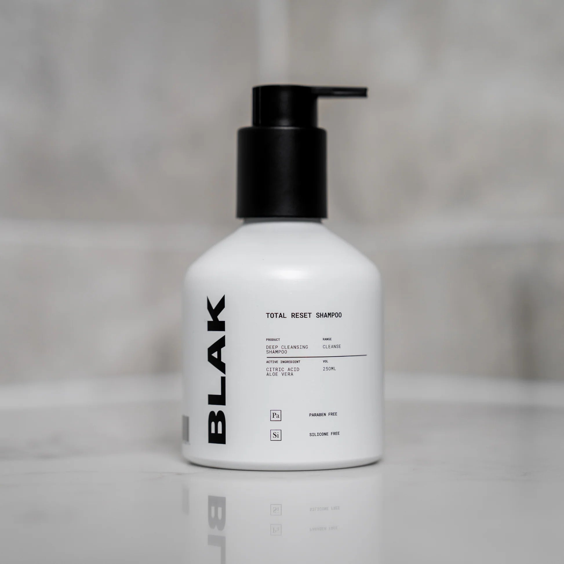 Blak Total Reset Shampoo - 250ml Hair Styling Product Blak