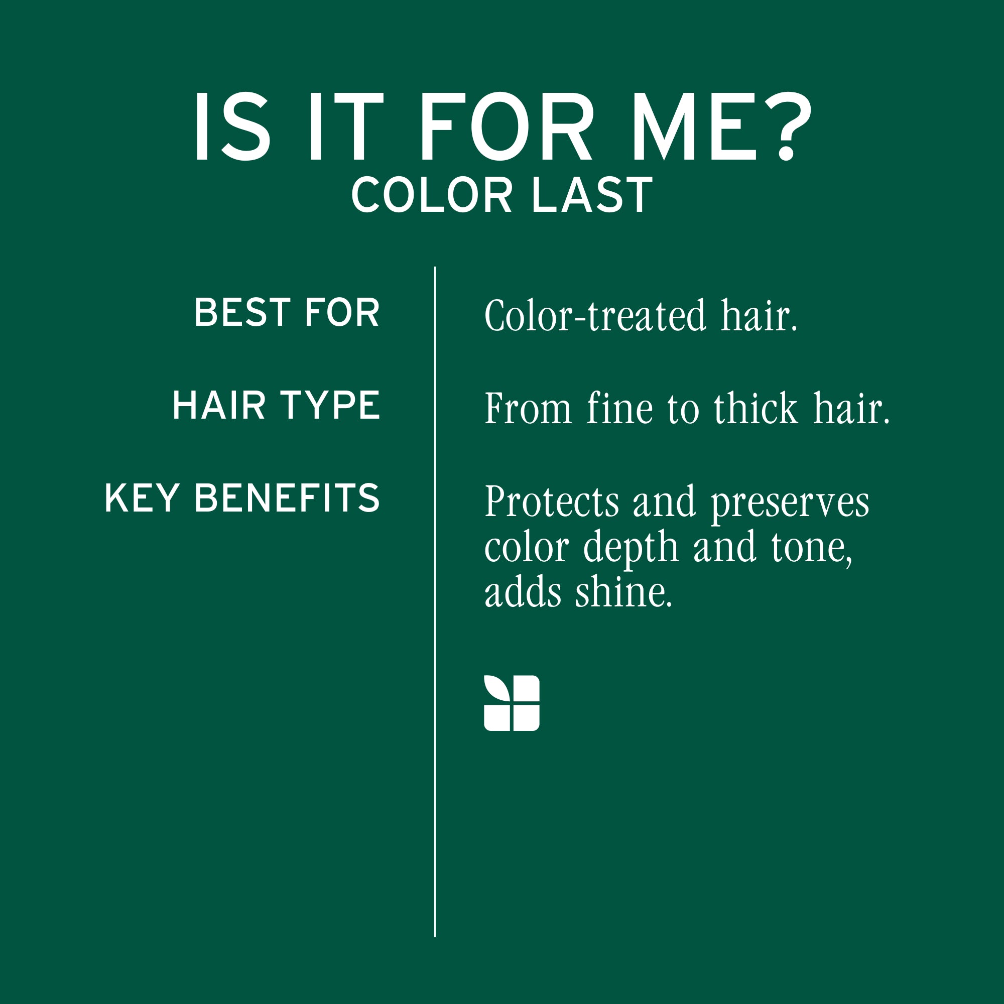 Matrix Biolage ColorLast Duo 400ml Shampoo/Conditioner Matrix