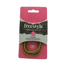 Freestyle Thick Hair Elastics Metal Free Blonde 4pc Retail Freestyle