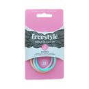 Freestyle Thick Hair Elastics Metal Free Pastels 4pc Retail Freestyle