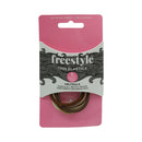 Freestyle Thin Hair Elastics Metal Free Neutrals 6pc Retail Freestyle