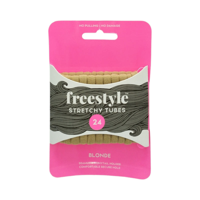 Freestyle Tubes Stretchy Blonde 24pc