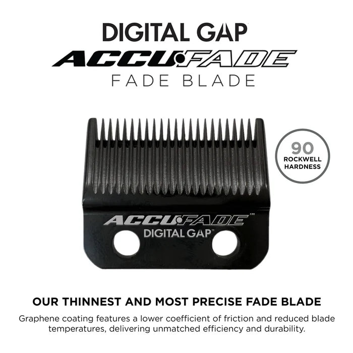 Cocco Digital Gap Ambassador Graphene Clipper Fade Blade Trimmer/Clipper Blades Cocco