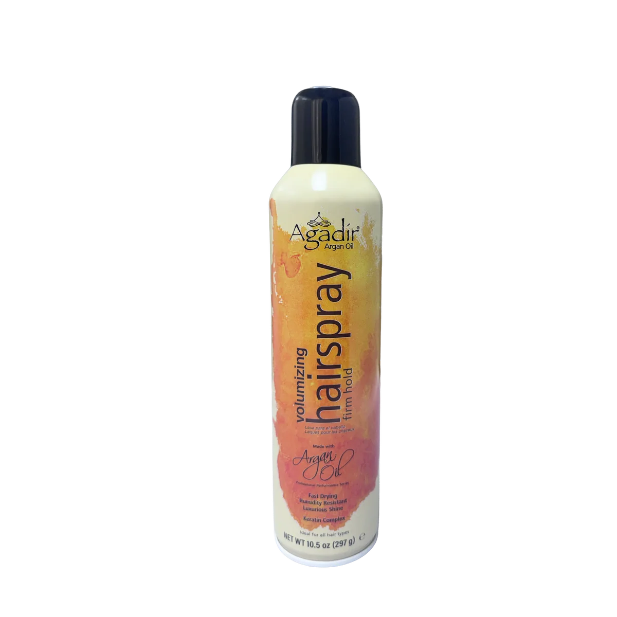 Agadir Argan Oil Volumising Firm Hold Hairspray 298g – Professional Volume & Strong Hold Hair Spray